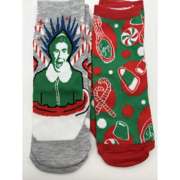NEW Buddy The Elf  12 Days Of Christmas Socks 14 Pair Men’s Size 6-12 No Box - Picture 7 of 8
